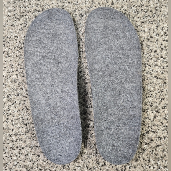 Giesswein Vent Virgin Wool Slippers in Gray Size 38 US 7 Womens MSRP $114 EUC - Picture 12 of 16